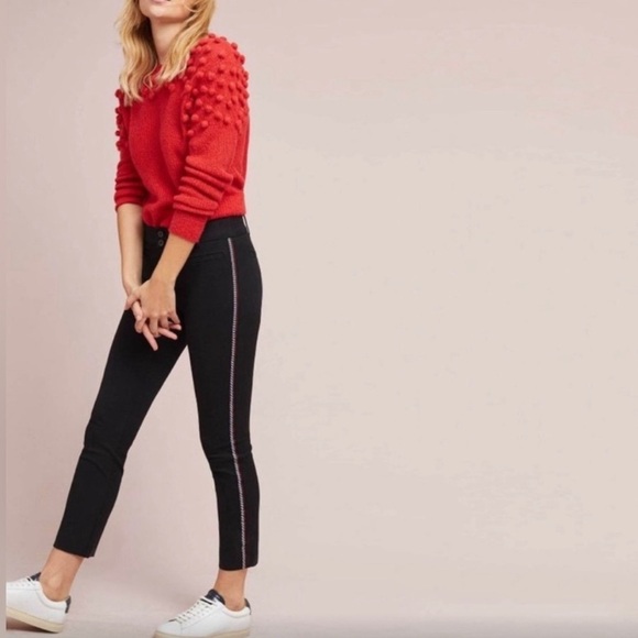 Anthropologie Essential Slim Trouser Pant - Picture 1 of 7